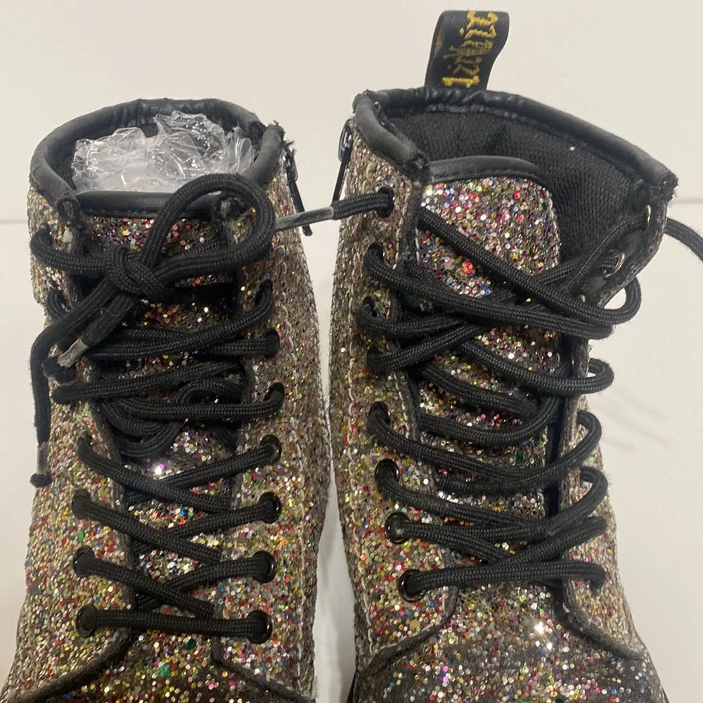 Dr. Martens 1460 Rainbow Glitter Boots